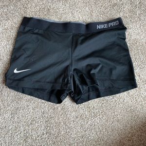 Black Nike Pro Volleyball Shorts